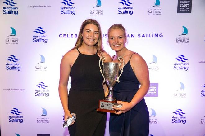 Natasha Bryant and Annie Wilmot – Female Sailor of the Year © Australian Sailing